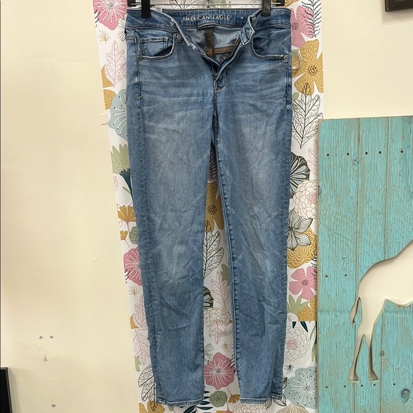 American Eagle Outfitters Denim - American Eagle Outfitters Blue Skinny Jeans